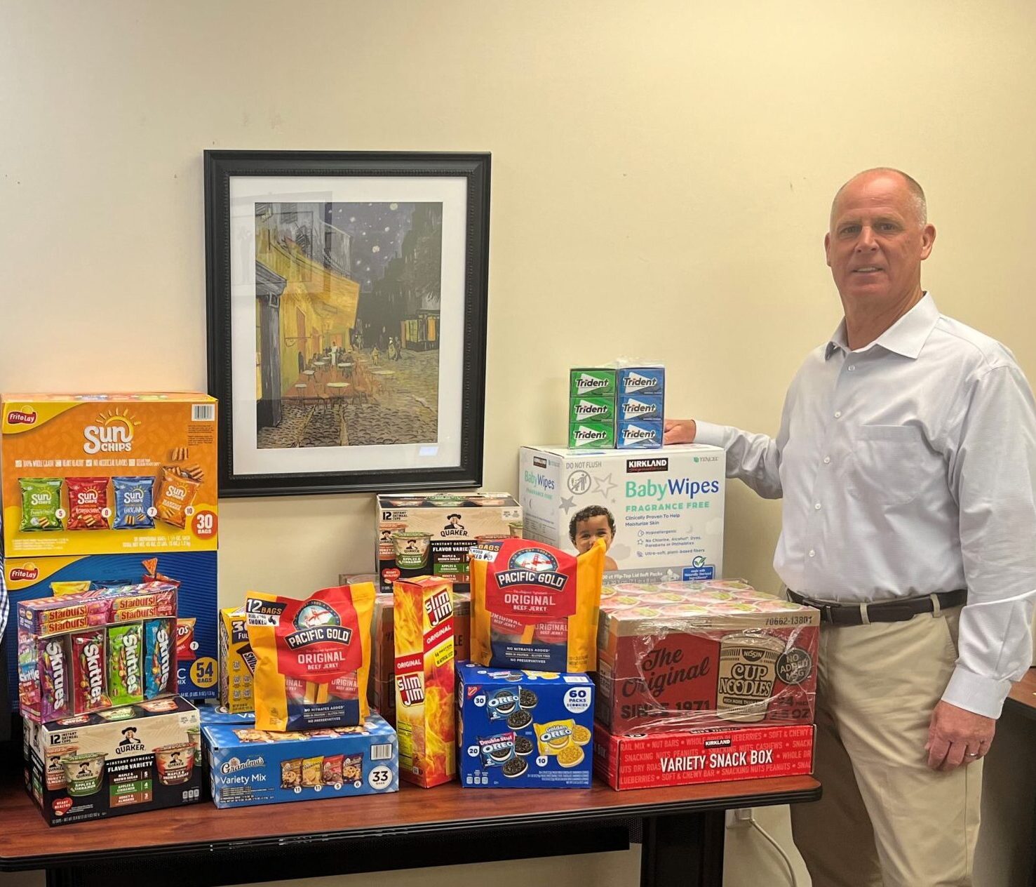 EHCA Partners with the NJDOC Military Service Liaison Committee to Collect Donations for Deployed Troops
