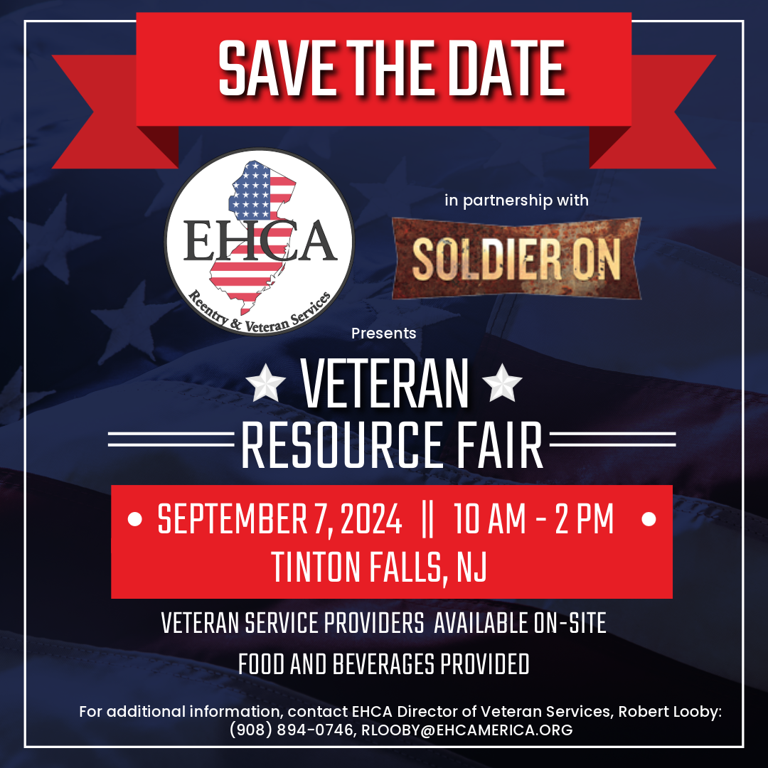 Save The Date! EHCA and Soldier On to Host Veteran Resource Fair on September 7, 2024